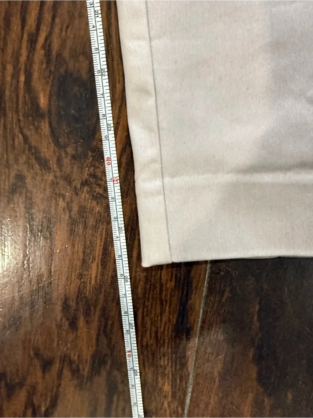 Liz Claiborne Light Taupe Straight Leg Dress Pants